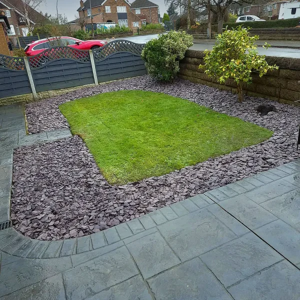Gravel laying and edging